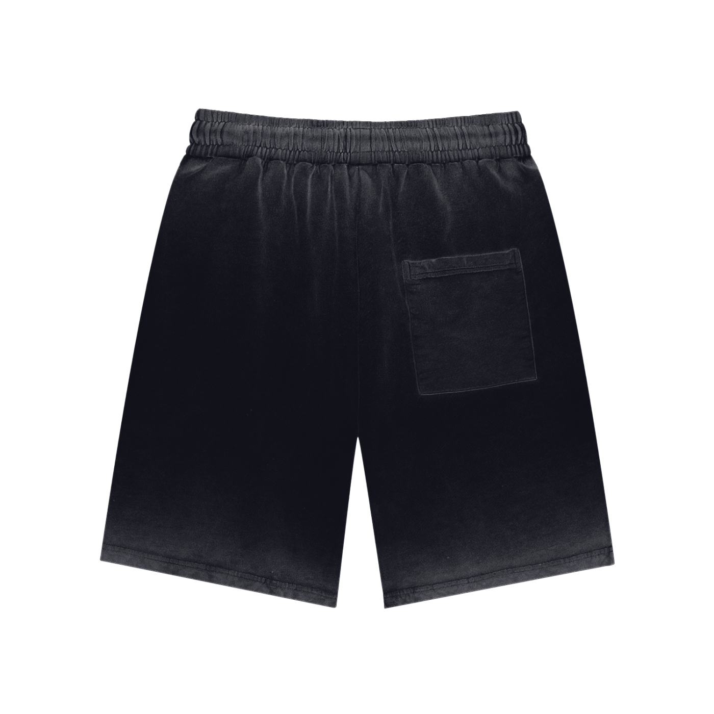 Los Angeles "High Club" - Reverse Dyed Black Sweatshorts