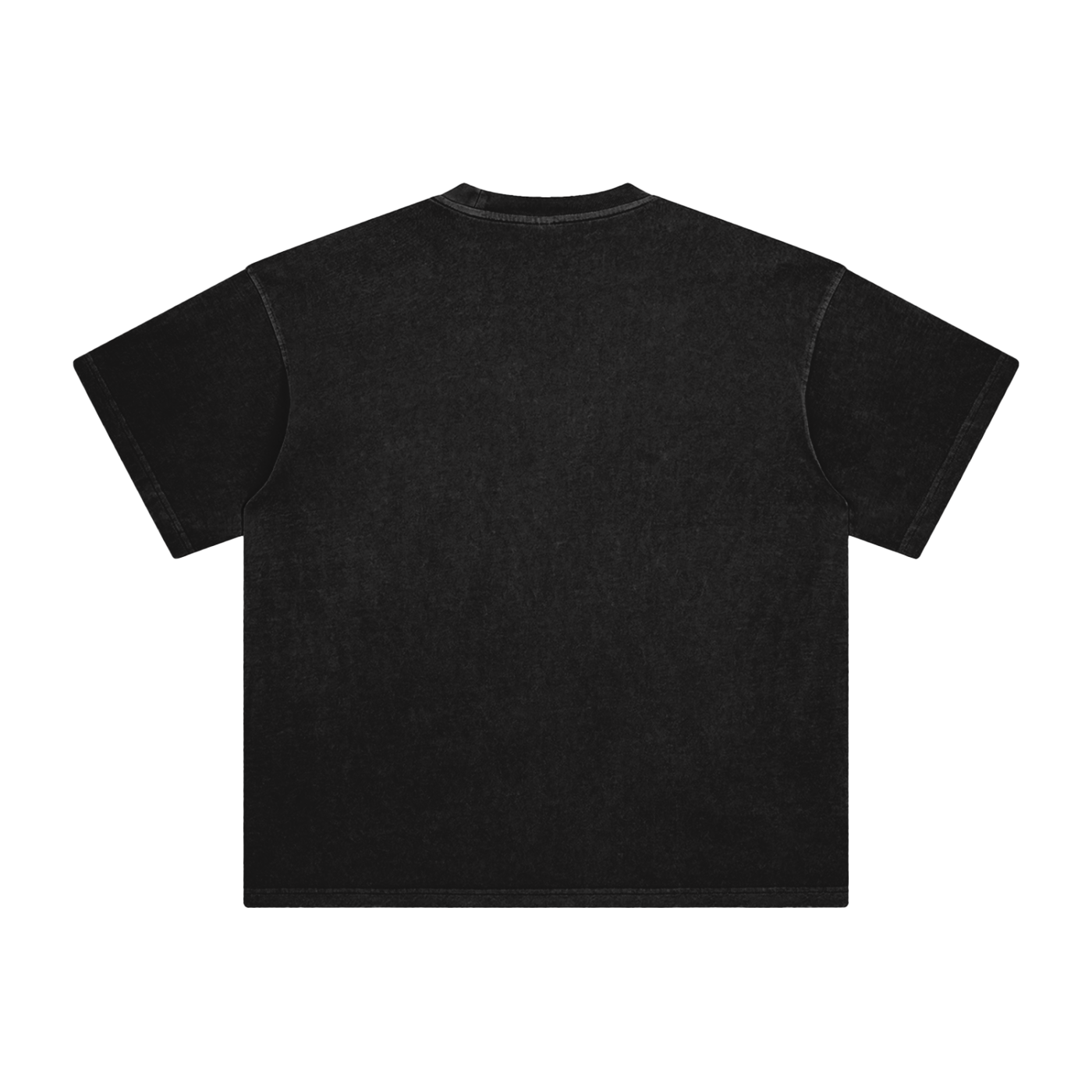 "WeShouldBeThisHigh" BLACK WASHED T-SHIRT